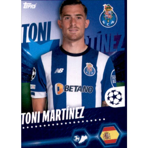 Sticker 191 Toni Martinez - FC Porto