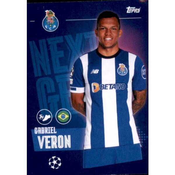 Sticker 197 Gabriel Veron (Next Gen) - FC Porto