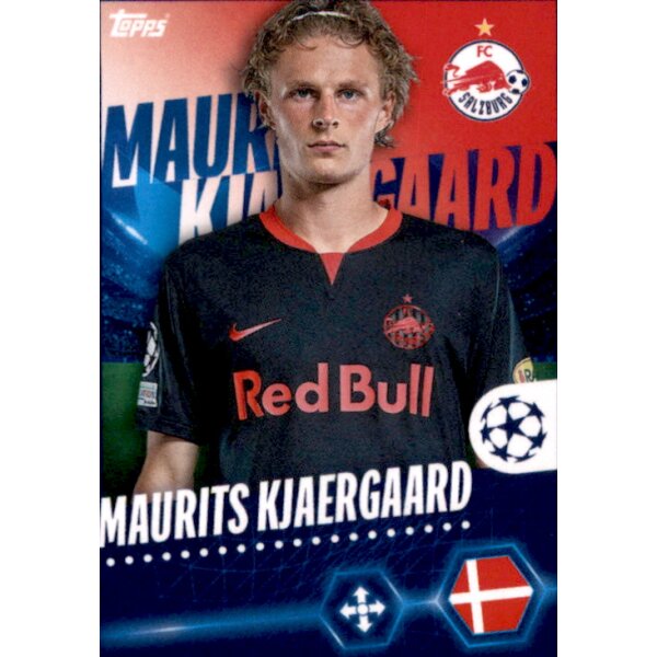 Sticker 207 Maurits Kjaergaard - FC Salzburg