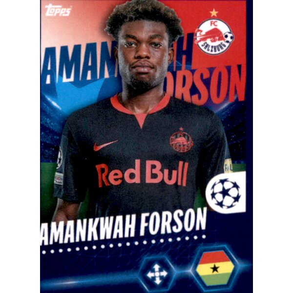 Sticker 211 Amankwah Forson - FC Salzburg