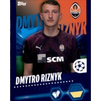 Sticker 219 Dmytro Riznyk - FC Shakhtar Donetsk