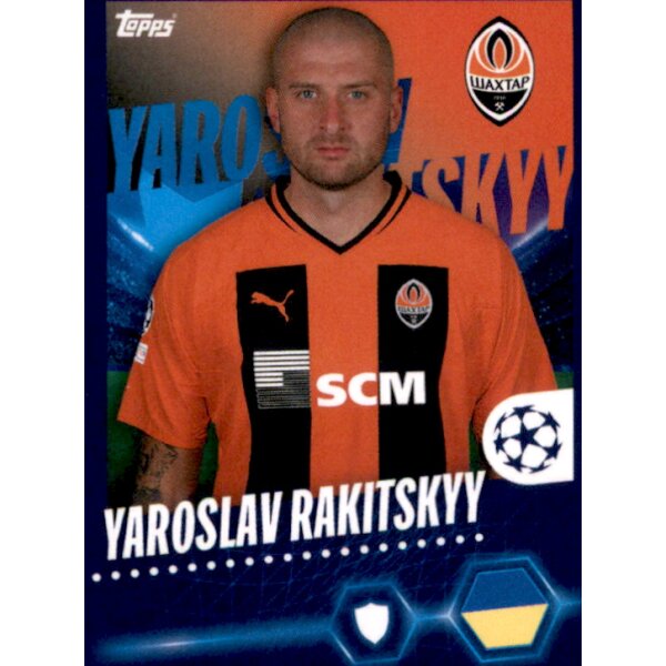 Sticker 224 Yaroslav Rakitskyy - FC Shakhtar Donetsk