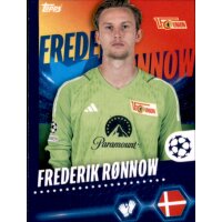 Sticker 238 Frederik Ronnow - 1. FC Union Berlin