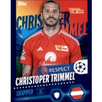 Sticker 244 Christopher Trimmel - 1. FC Union Berlin