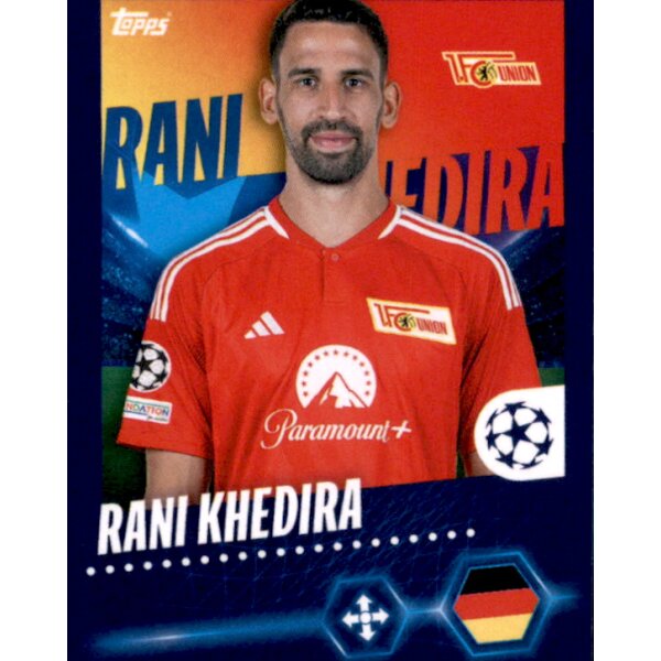 Sticker 246 Rani Khedira - 1. FC Union Berlin