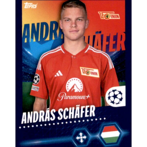 Sticker 247 Andras Schäfer - 1. FC Union Berlin