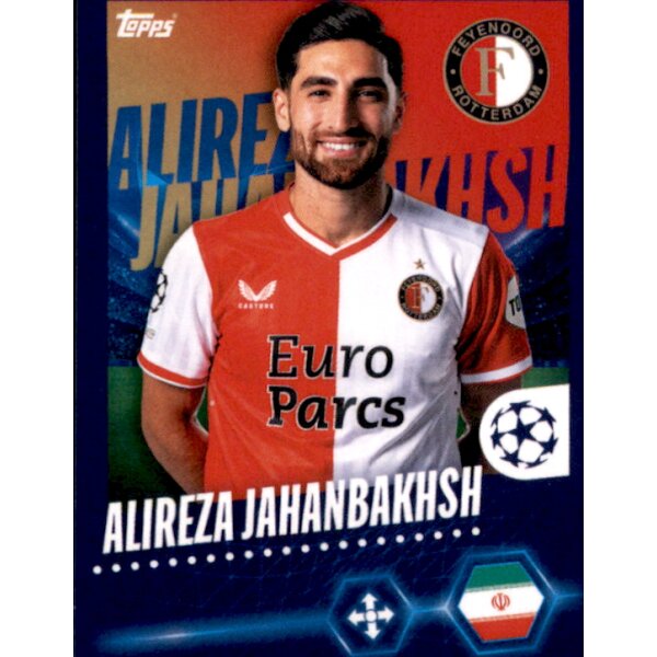 Sticker 266 Alireza Jahanbakhs - Feyenoord