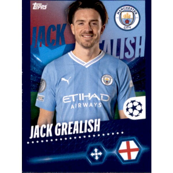 Sticker 304 Jack Grealish - Manchester City