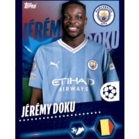 Sticker 308 Jeremy Doku - Manchester City