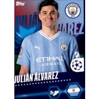 Sticker 310 Julian Alvarez - Manchester City