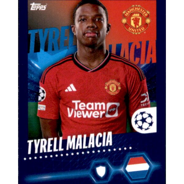 Sticker 319 Tyrell Malacia - Manchester United