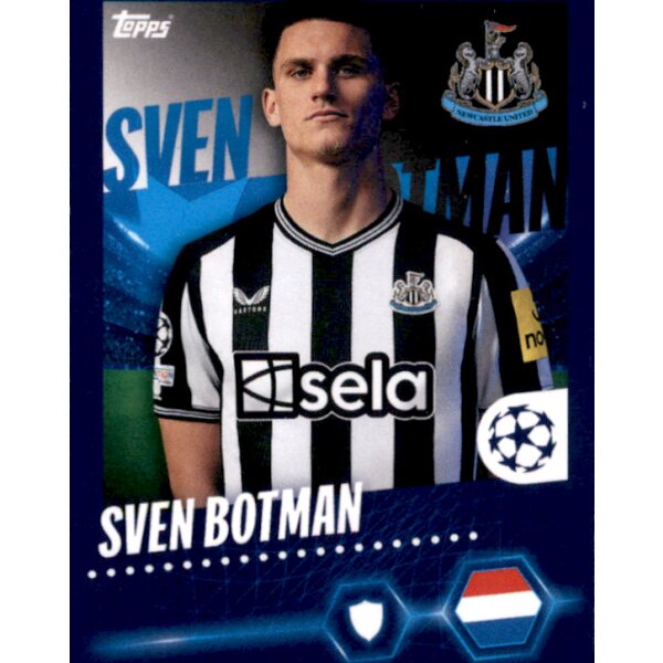 Sticker 335 Sven Botman - Newcastle United