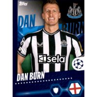 Sticker 336 Dan Burn - Newcastle United