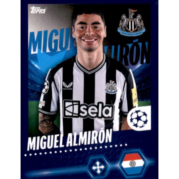 Sticker 341 Miguel Almiron - Newcastle United