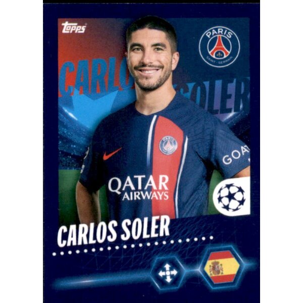 Sticker 363 Carlos Soler - Paris Saint-Germain