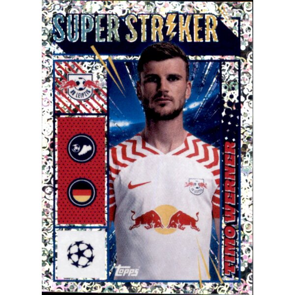 Sticker 386 Timo Werner (Super Striker) - RB Leipzig