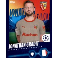 Sticker 393 Jonathan Gradit - RC Lens