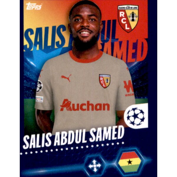 Sticker 396 Salis Abdul Samed - RC Lens