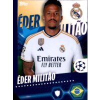 Sticker 412 Eder Militao - Real Madrid C.F.