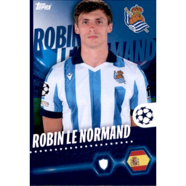 Sticker 432 Robin Le Normand - Real Sociedad de Futbol