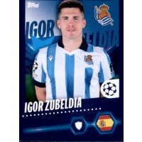 Sticker 434 Igor Zubeldia - Real Sociedad de Futbol