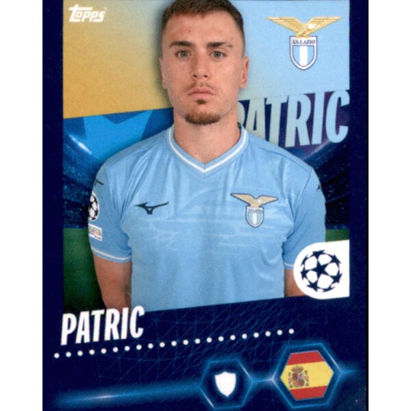 Sticker 490 Patric - SS Lazio