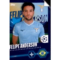 Sticker 493 Felipe Anderson - SS Lazio