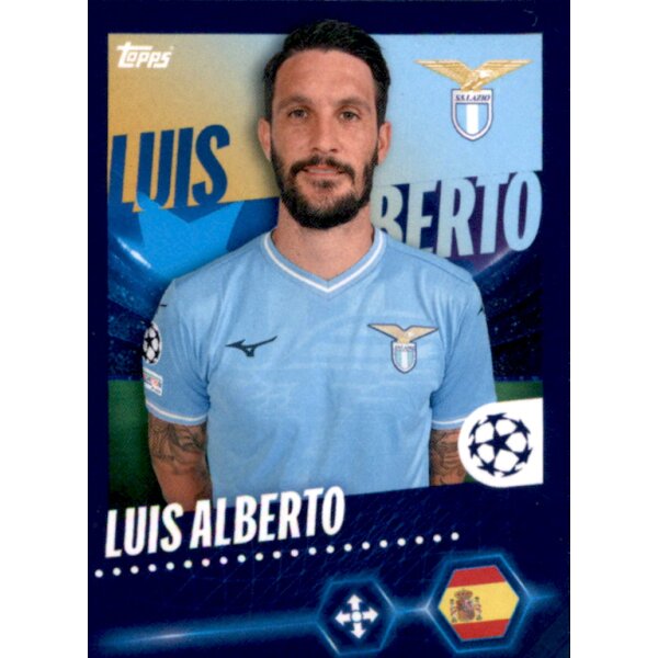 Sticker 494 Luis Alberto - SS Lazio