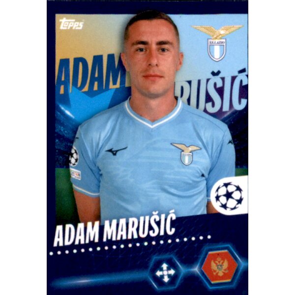 Sticker 496 Adam Marusic - SS Lazio