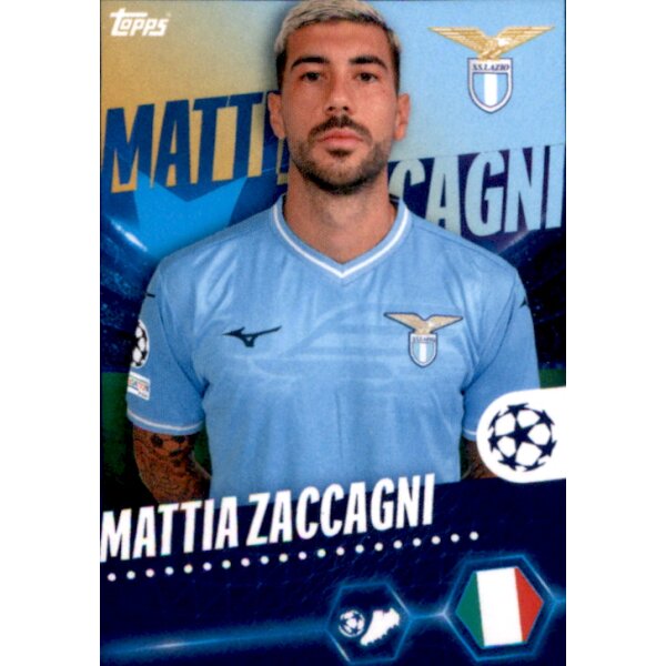 Sticker 498 Mattia Zaccagni - SS Lazio