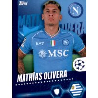 Sticker 509 Mathias Olivera - SSC Napoli