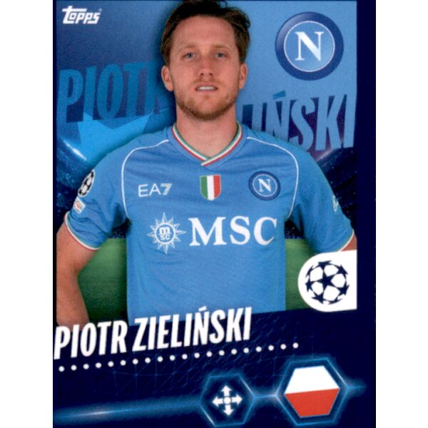 Sticker 513 Piotr Zielinski - SSC Napoli