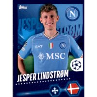 Sticker 514 Jesper Lindstrom - SSC Napoli