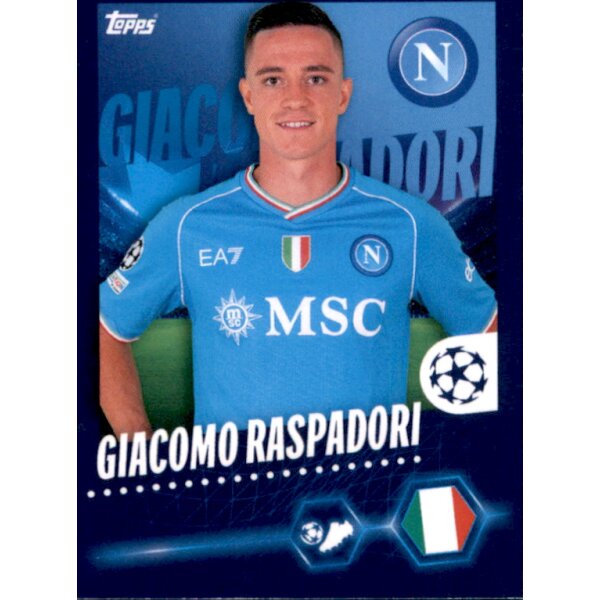 Sticker 516 Giacomo Raspadori - SSC Napoli