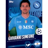 Sticker 517 Giovanni Simeone - SSC Napoli