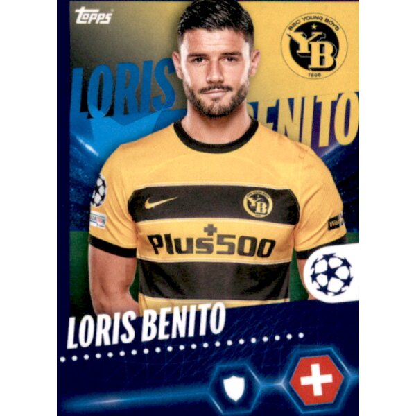 Sticker 529 Loris Benito - BSC Young Boys