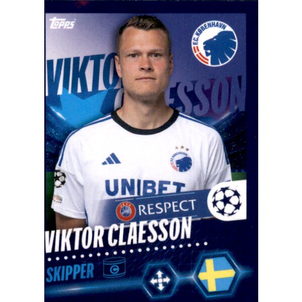 Sticker 551 Viktor Claesson - F.C. Copenhagen