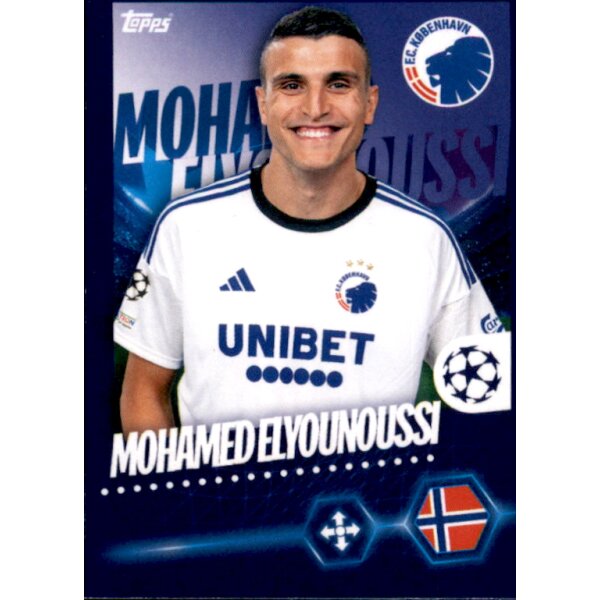 Sticker 552 Mohamed Elyounoussi - F.C. Copenhagen