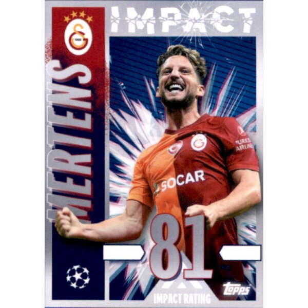 Sticker 578 Dries Mertens (Impact) - Galatasaray AS