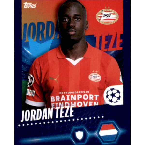 Sticker 582 Jordan Teze - PSV Eindhoven