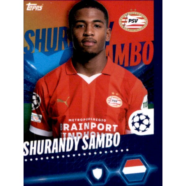 Sticker 585 Shurandy Sambo - PSV Eindhoven