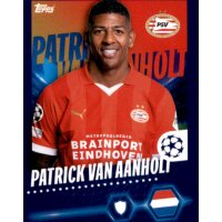 Sticker 586 Patrick van Aanholt - PSV Eindhoven