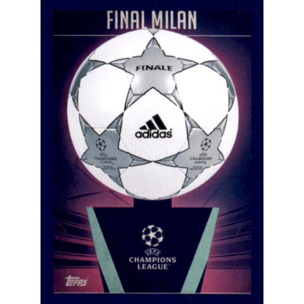 Sticker 636 Final Milan 2001 - Ball