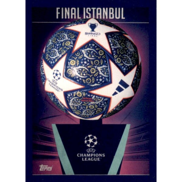 Sticker 658 Final Istanbul 2023 - Ball