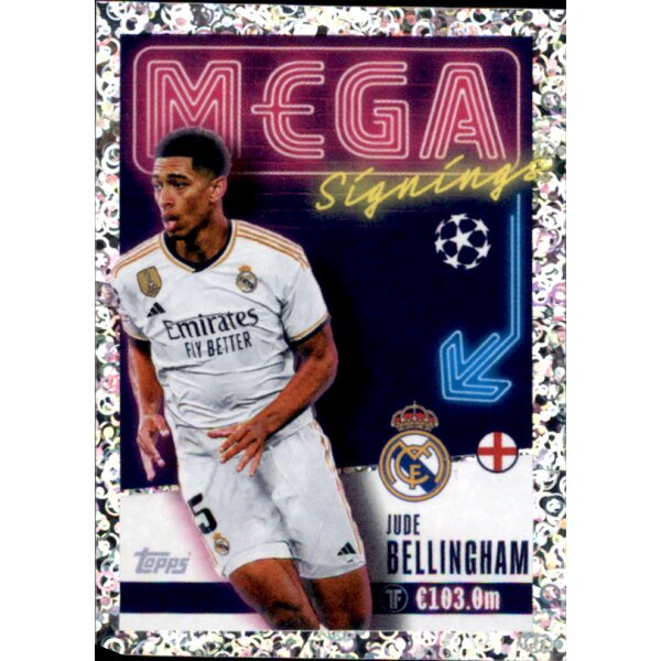 Sticker 707 Jude Bellingham - Real Madrid C.F. - Mega Signings