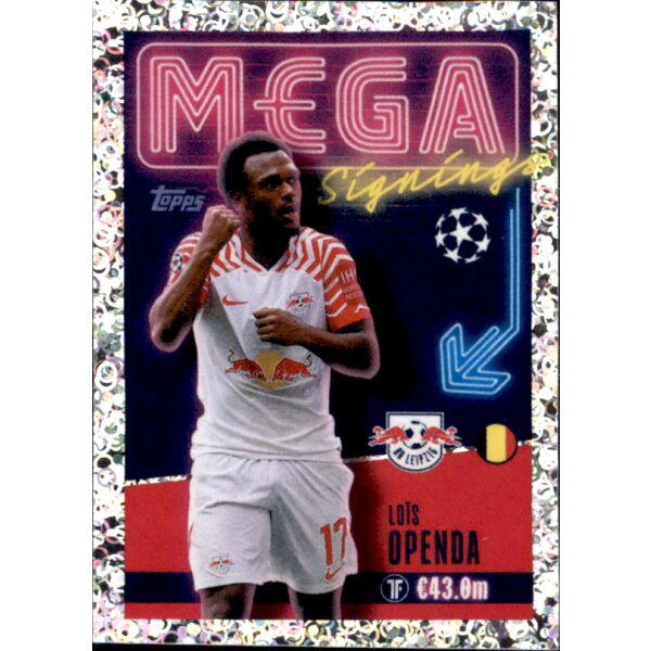 Sticker 726 Lois Openda - RB Leipzig - Mega Signings