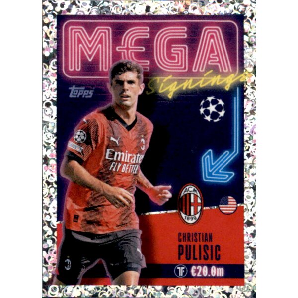 Sticker 727 Christian Pulisic - AC Milan - Mega Signings