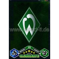 MX-325 - SV WERDER BREMEN - Clubkarte - Saison 10/11