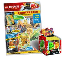 LEGO Ninjago Serie 9 Trading Cards - 1 Starter + 1...