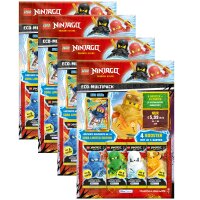 LEGO Ninjago Serie 9 Trading Cards - Alle 4 verschiedenen...